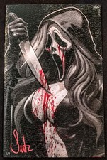Fright weaver lady scream - lady, b&w