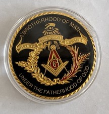 Stunning Masonic Coin