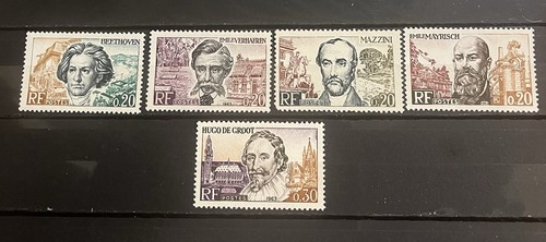 Old french stamps great - french,
