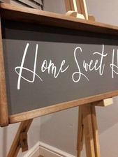 Home sweet Home framed wooden