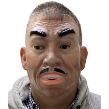 Plastic Transparent Male Mask