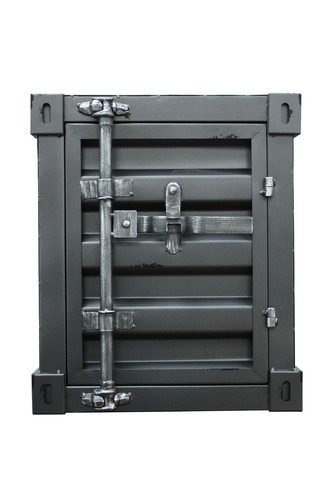 Industrial bedside cabinet - industrial,