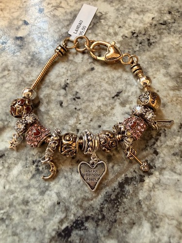 Landau bracelet with charms