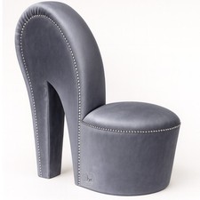 High heel shoe chair with - heel,
