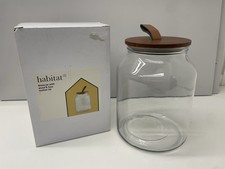 HABITAT Glass Storage Jar -