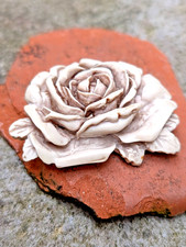 Vintage Ivory Beige Rose