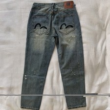 Evisu men distressed denim - evisu, men’s