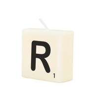 LETTER CANDLE - R