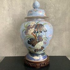 Vintage Chinese Blue Large