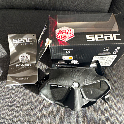 Seac wild mask black - seac, s