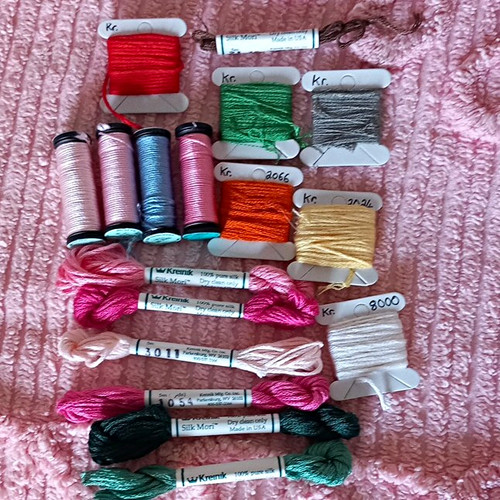 Kreinik silk mori serica hand - kreinik, /serica