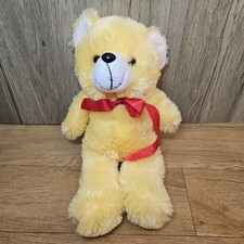 Paws Bear Yellow Soft Toy