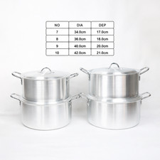 Heavy duty aluminium pot - duty,