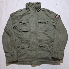 Superdry Rookie Edition Military Field Jacket Mens XL M65 Style