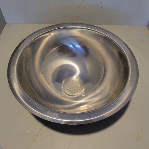 Stainless steel round sink - stainless,