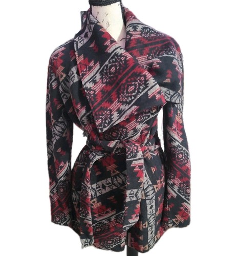 Quinn womens belted wrap coat - womens,