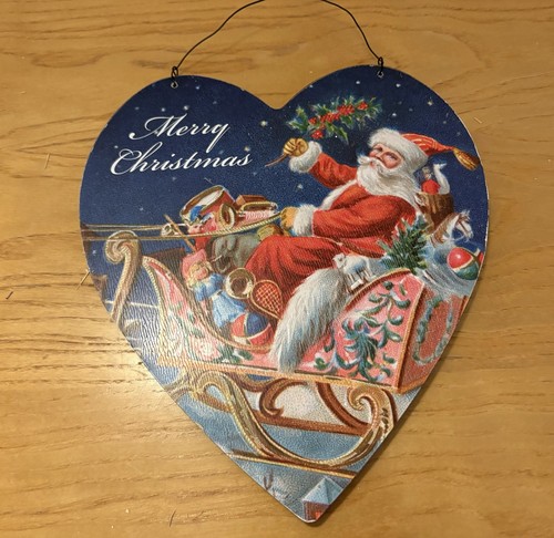 Vintage style heart christmas - vintage-style,