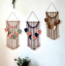 Handmade Leaf Wall Tapestries