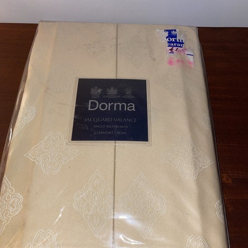 New dorma jacquard valance - new,