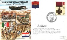 Lt Col Eric Wilson VC signed