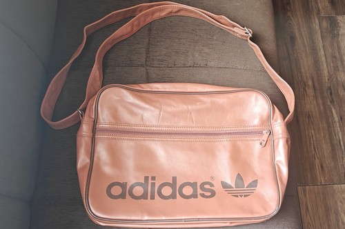 Vintage adidas tan - leather, bag