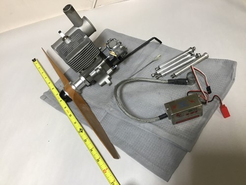 Large nitro plane engine - rc,