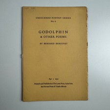 Godolphin by Bernard Bergonzi