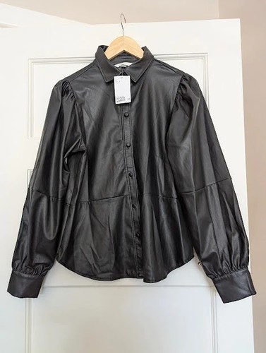 Faux leather size - faux, small