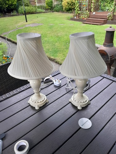 Pair antique style ceramic - antique,