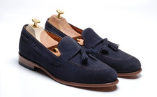 Loake Navy Blue Tasselled