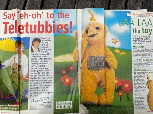 Laa teletubbie toy - laa-laa,