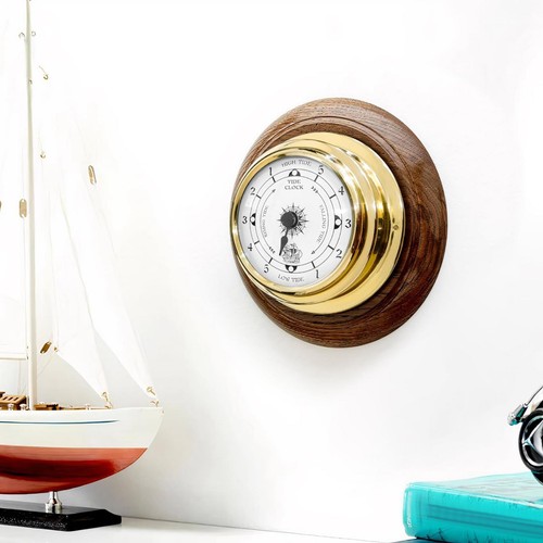 Tide clock marine wall decor - clock,