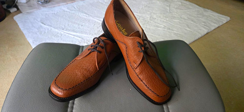 Loake tan grain leather - tan,