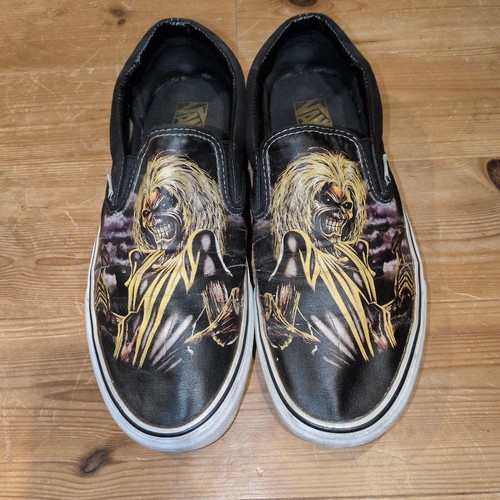 Rare vans iron maiden slip - rare,