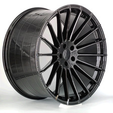 22"x10.5/11.5  gloss blk alloy