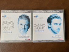 IAN FLEMING - CASINO ROYALE & MAN with GOLDEN GUN CD -  AUDIO BOOKS 