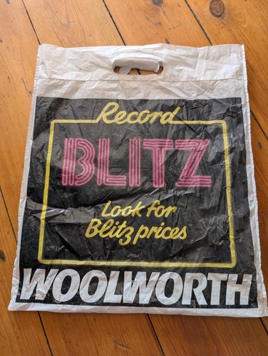 Vintage woolworths record - vintage,