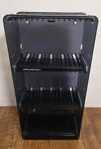 Smoked plastic rack - cd,