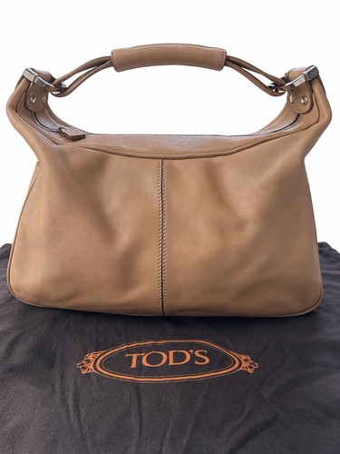 Tod tan leather top - tod’s,