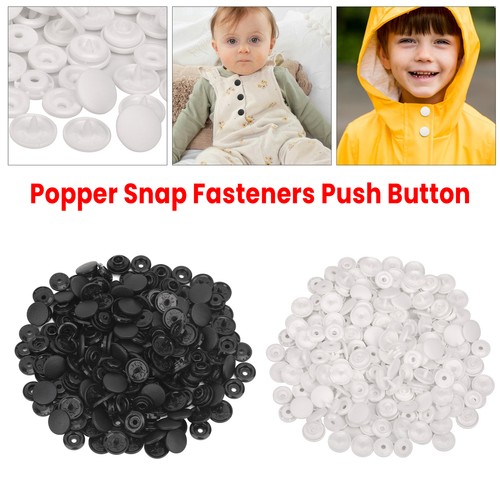 Plastic popper snap - popper, fasteners