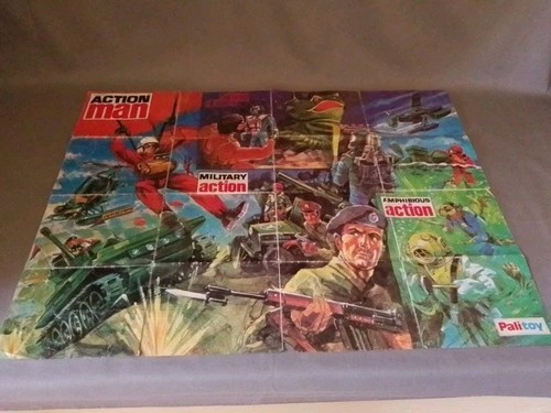 Action man poster - action, palitoy