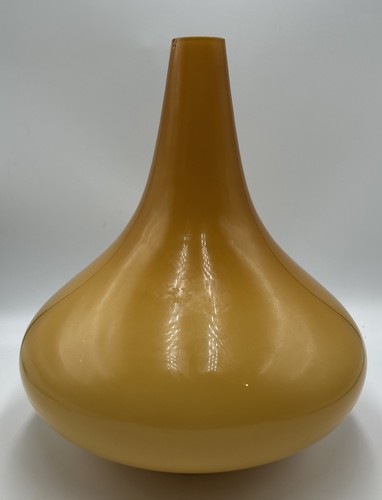 Vtg amber opal aladdin dome - vtg, amber/opal