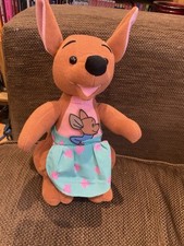 Disney Vintage Kanga & Roo SoftToy 12” Plush Storybook “Little Baker Roo” Mattel