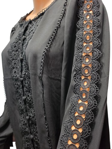 Torrid georgette lace trim - georgette,