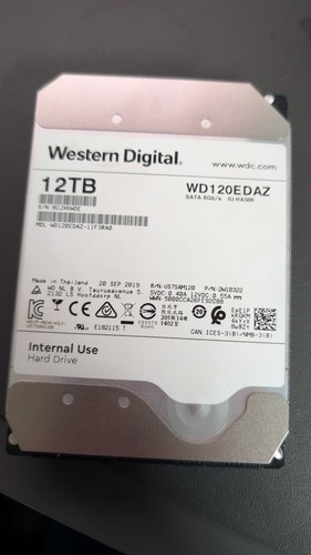 Faulty 12tb western digital - western,