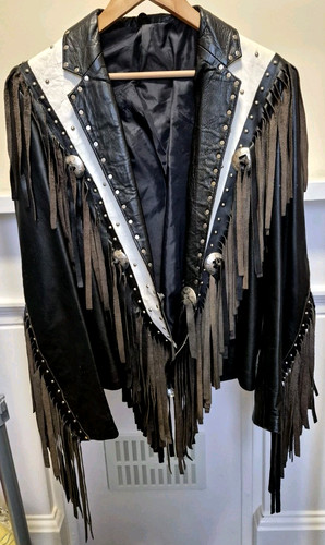 Vintage 80s real - real, leather