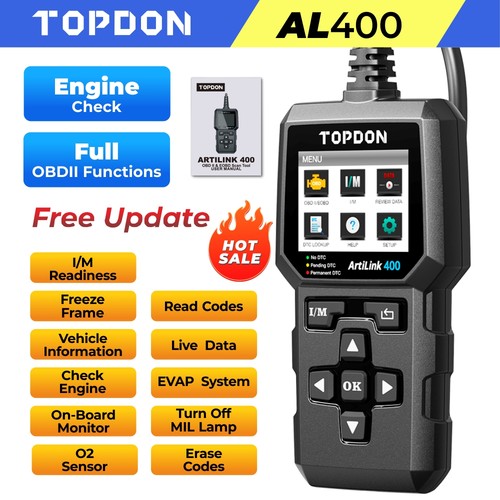 Topdon obd2 scanner - obd2, fault