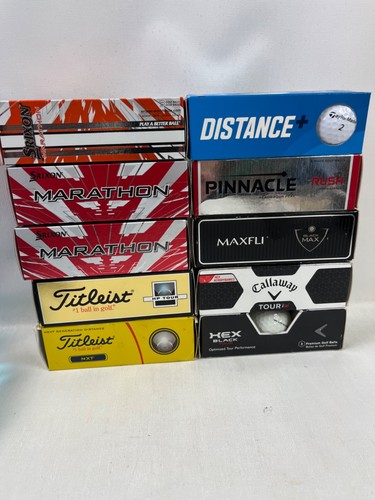 Lot new mixed golf balls - balls, 10