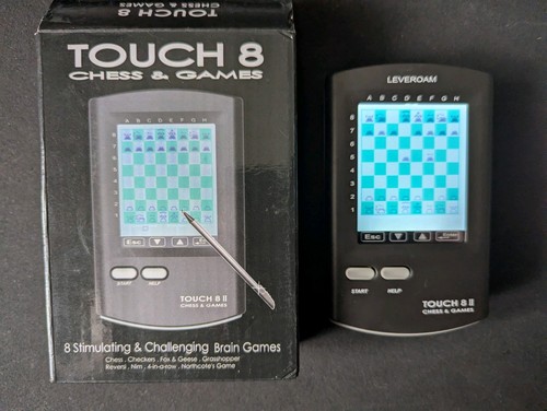 Handheld electronic chess - handheld,