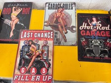 Metal Tin Signs Vintage Retro
